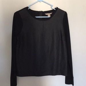 Banana Republic Leather Sweater